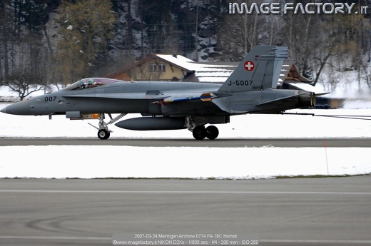 2007-03-24 Meiringen Airshow 0774 FA-18C Hornet